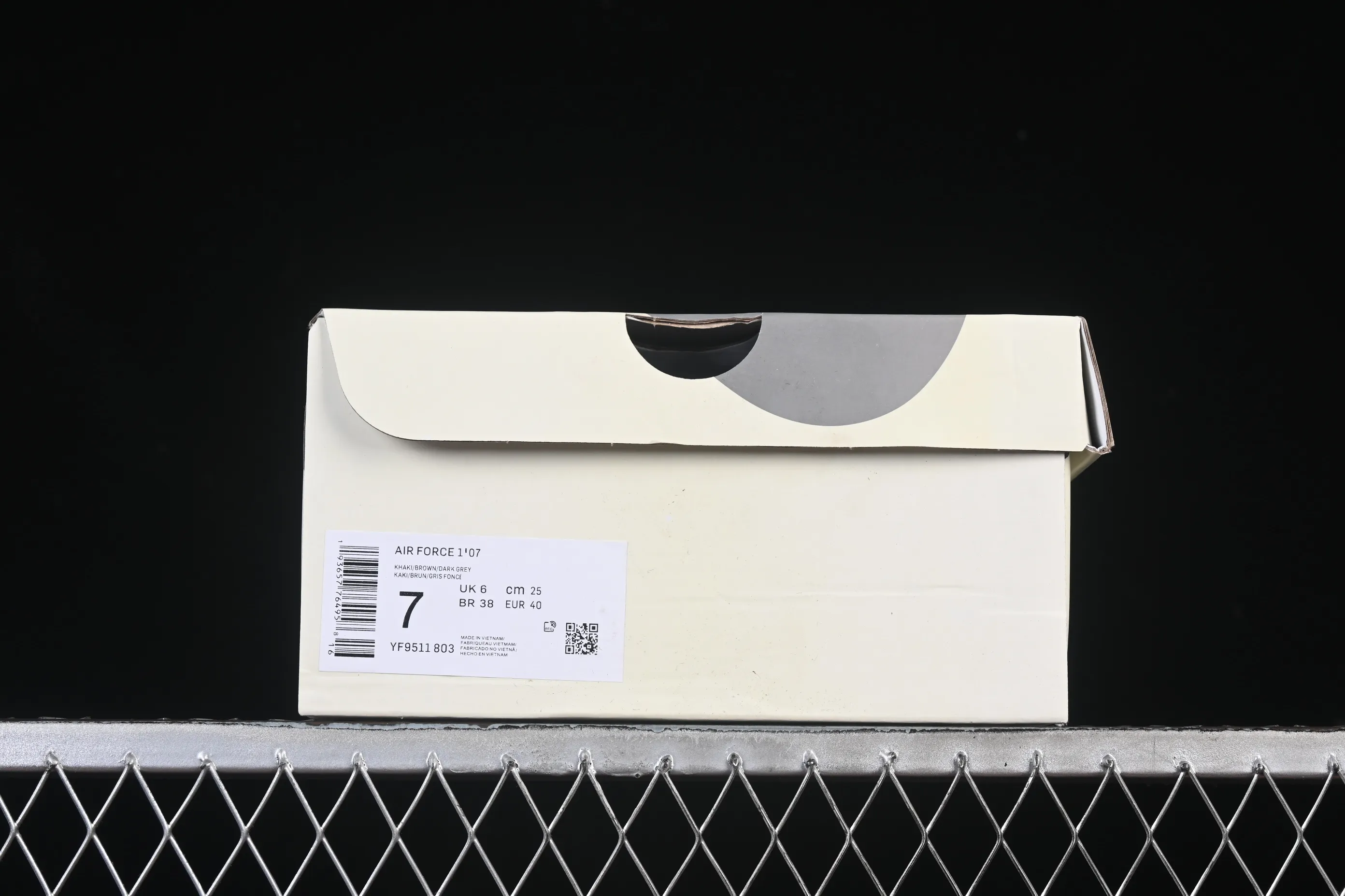 All categories Nk Air Force 1 Air Force series Nk Air Force 1 Low Air Force low-top Nike Air Force 1'07 Low Balenciaga co-branded white blue gold Air Force 1 low-top casual sneakers YF9511-803
